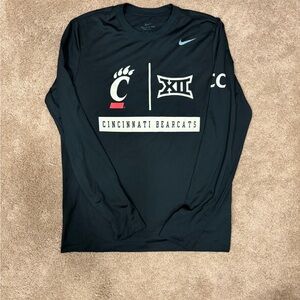 Nike Black Cincinnati Bearcats Long Sleeve Tee
